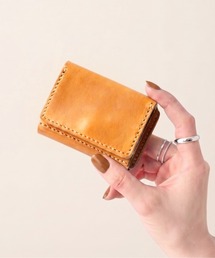 Charis Poche（カリスポシェ）の「【本革】小銭がしっかり入る オイルレザー ミニウォレット / 小さい財布（財布）」