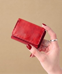 Charis Poche（カリスポシェ）の「【本革】小銭がしっかり入る オイルレザー ミニウォレット / 小さい財布（財布）」
