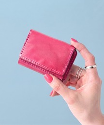 ミニウォレット」に該当する財布（ピンク/桃色系）ファッション通販
