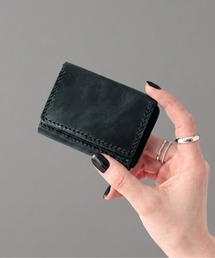 Charis Poche（カリスポシェ）の「【本革】小銭がしっかり入る オイルレザー ミニウォレット / 小さい財布（財布）」