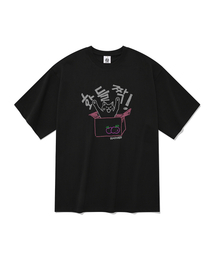 ワクワク半袖Tシャツブラック