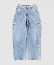 Maison Margiela | MAISON MARGIELA(メゾン マルジェラ) CUTOUT DENIM TROUSERS(デニムパンツ)