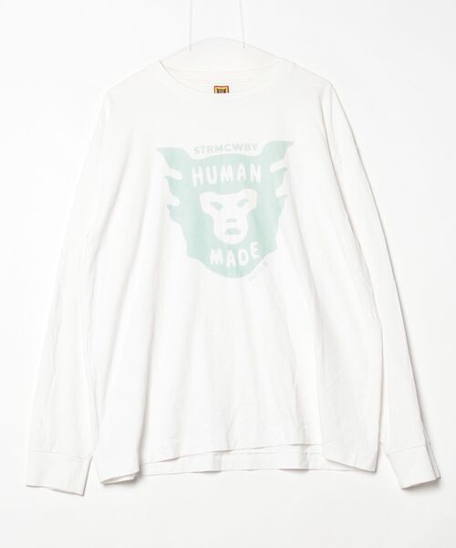 未使用 HUMAN MADE 長袖カットソー ロングTシャツ ブランド古着】長袖Tシャツ（Tシャツ/カットソー）｜HUMAN MADE