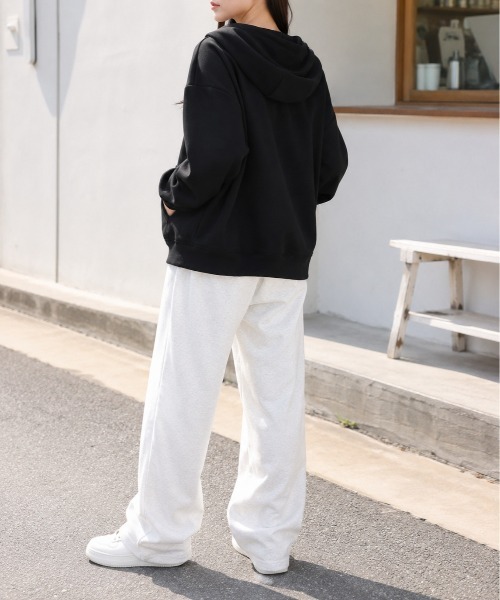 Mku Ekta(ムクエクタ)の「ジップアップパーカー(パーカー・レディース・ブラック/グレー・L/M)」の14枚目の写真