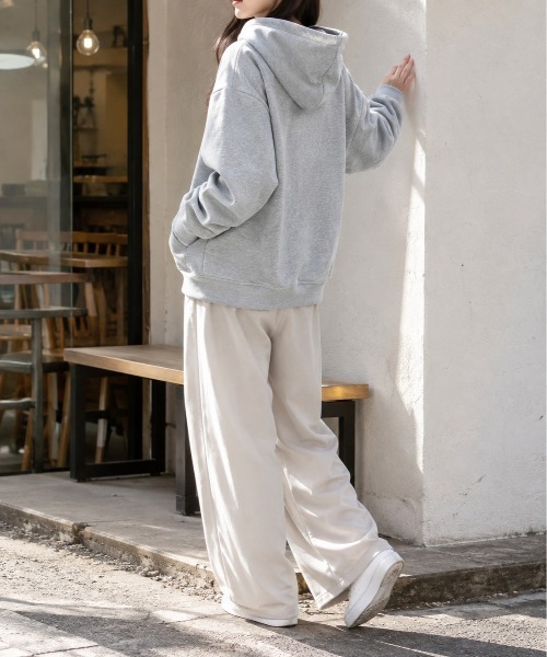 Mku Ekta(ムクエクタ)の「ジップアップパーカー(パーカー・レディース・ブラック/グレー・L/M)」の19枚目の写真
