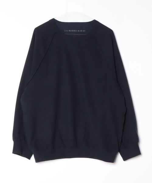 my beautiful landlet(マイビューティフルランドレット)の「【my beautiful landlet】WOOLLET Cut-off specifications(Tシャツ/カットソー・メンズ・ブラック/チャコールグレー/ネイビー・1)」の3枚目の写真