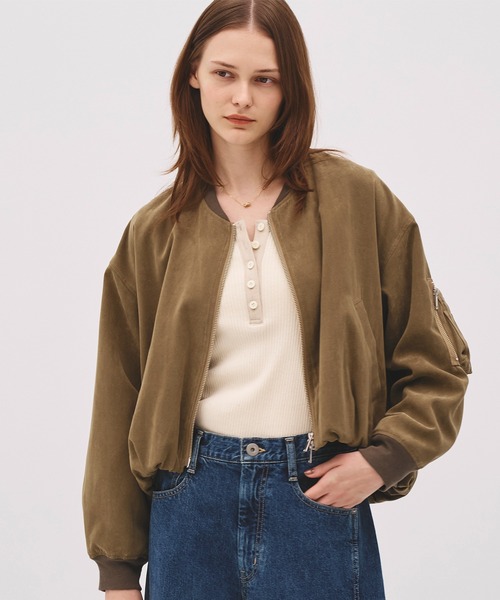 PUBLIC TOKYO(パブリックトウキョウ)の「【26年秋の新作】ロングスリーブヘンリートップ(Tシャツ/カットソー・レディース・アイボリー/ブラック・FREE)」の15枚目の写真