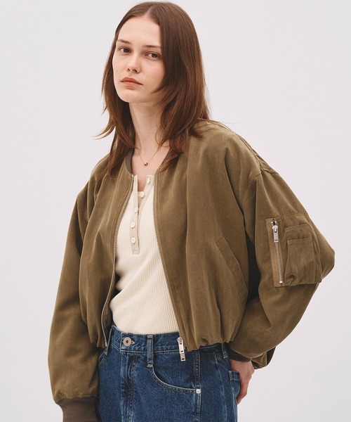 PUBLIC TOKYO(パブリックトウキョウ)の「【26年秋の新作】ロングスリーブヘンリートップ(Tシャツ/カットソー・レディース・アイボリー/ブラック・FREE)」の16枚目の写真