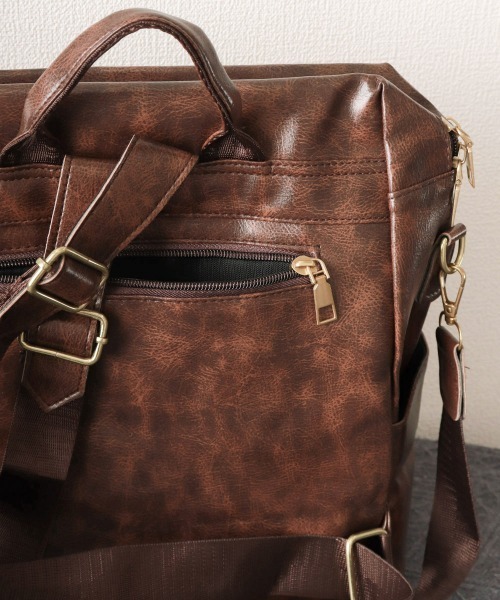 Miniministore(ミニミニストア)の「大容量リュック リュックサック 多収納鞄(バックパック/リュック・レディース・ブラック/ブラウン/キャメル・FREE)」の19枚目の写真