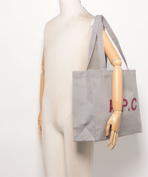 A.P.C.（アーペーセー）の「SHOPPING DIANE（トートバッグ・メンズ・グリーン系その他・ONESIZE）」の4枚目の写真
