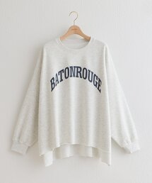 【WEB限定】カレッジロゴミニ裏毛プルオーバー
