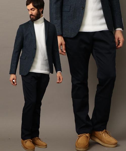 BEAUTY&YOUTH UNITED ARROWS（ビューティーアンドユースユナイテッドアローズ）の「BY チノ ノープリーツ テーパード パンツ：◆（チノパンツ・メンズ・ネイビー/ダークグレー/ベージュ/ブラック/オリーブ・LARGE/SMALL/X-LARGE/MEDIUM）」の5枚目の写真