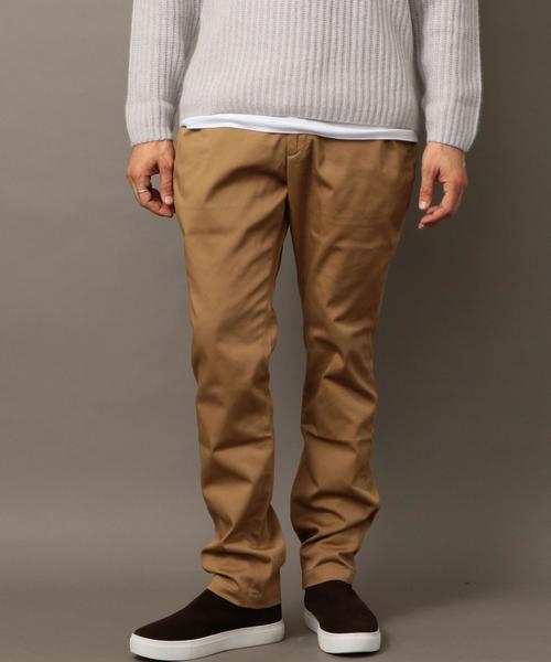 BEAUTY&YOUTH UNITED ARROWS（ビューティーアンドユースユナイテッドアローズ）の「BY チノ ノープリーツ テーパード パンツ：◆（チノパンツ・メンズ・ネイビー/ダークグレー/ベージュ/ブラック/オリーブ・LARGE/SMALL/X-LARGE/MEDIUM）」の13枚目の写真