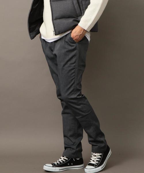 BEAUTY&YOUTH UNITED ARROWS（ビューティーアンドユースユナイテッドアローズ）の「BY チノ ノープリーツ テーパード パンツ：◆（チノパンツ・メンズ・ネイビー/ダークグレー/ベージュ/ブラック/オリーブ・LARGE/SMALL/X-LARGE/MEDIUM）」の22枚目の写真