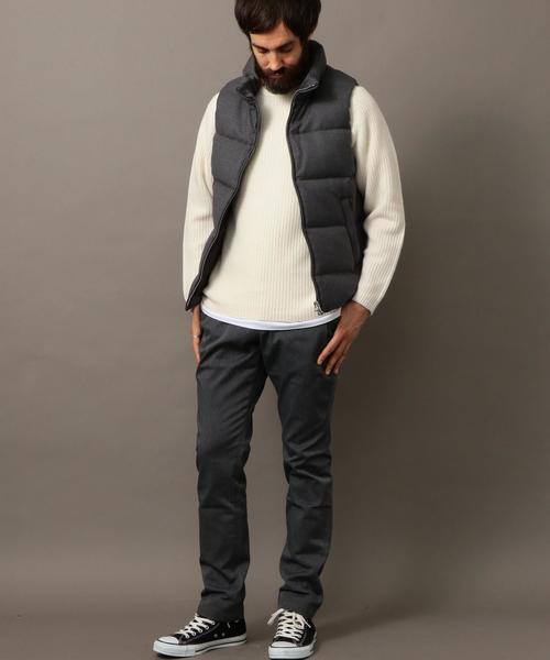 BEAUTY&YOUTH UNITED ARROWS（ビューティーアンドユースユナイテッドアローズ）の「BY チノ ノープリーツ テーパード パンツ：◆（チノパンツ・メンズ・ネイビー/ダークグレー/ベージュ/ブラック/オリーブ・LARGE/SMALL/X-LARGE/MEDIUM）」の21枚目の写真