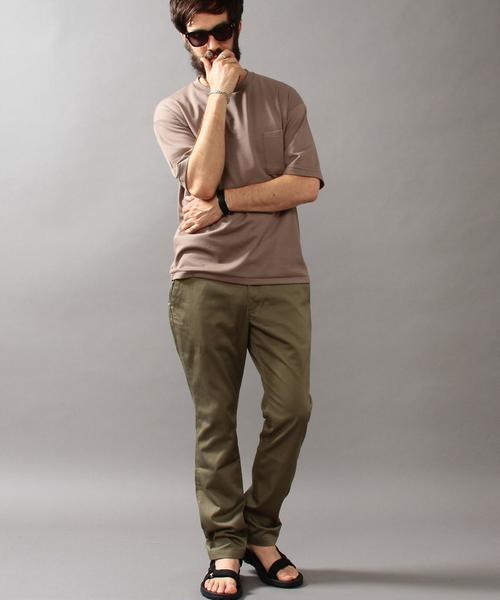 BEAUTY&YOUTH UNITED ARROWS（ビューティーアンドユースユナイテッドアローズ）の「BY チノ ノープリーツ テーパード パンツ：◆（チノパンツ・メンズ・ネイビー/ダークグレー/ベージュ/ブラック/オリーブ・LARGE/SMALL/X-LARGE/MEDIUM）」の8枚目の写真