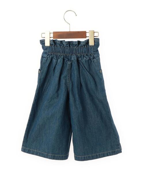 green label relaxing(グリーンレーベルリラクシング)の「GLRリボンハイウエスト 7L パンツ(その他パンツ・キッズ・ライトブルー/ネイビー・105cm/115cm/135cm/125cm)」の9枚目の写真