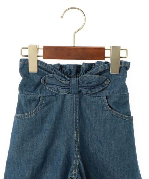 green label relaxing(グリーンレーベルリラクシング)の「GLRリボンハイウエスト 7L パンツ(その他パンツ・キッズ・ライトブルー/ネイビー・105cm/115cm/135cm/125cm)」の10枚目の写真