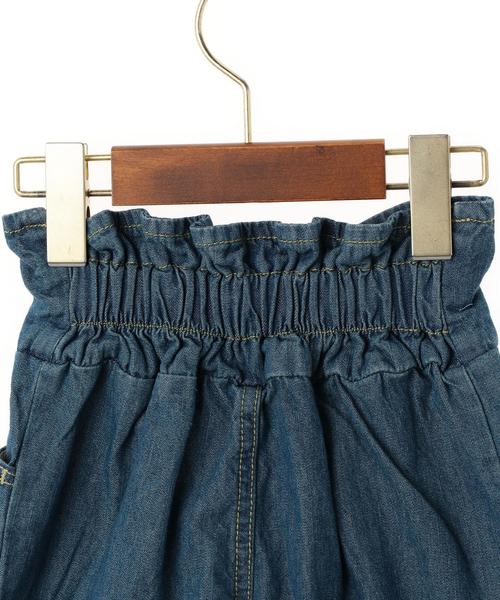 green label relaxing(グリーンレーベルリラクシング)の「GLRリボンハイウエスト 7L パンツ(その他パンツ・キッズ・ライトブルー/ネイビー・105cm/115cm/135cm/125cm)」の6枚目の写真