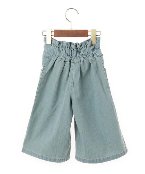 green label relaxing(グリーンレーベルリラクシング)の「GLRリボンハイウエスト 7L パンツ(その他パンツ・キッズ・ライトブルー/ネイビー・105cm/115cm/135cm/125cm)」の7枚目の写真