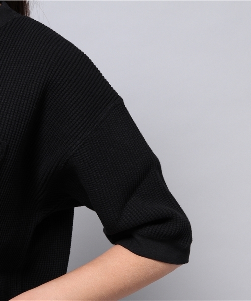 HYSTERIC GLAMOUR（ヒステリックグラマー）の「DEVIL WOMAN刺繍 ポケ付SW（スウェット・レディース・ネイビー/トップグレー/ブラック・FREE）」の11枚目の写真