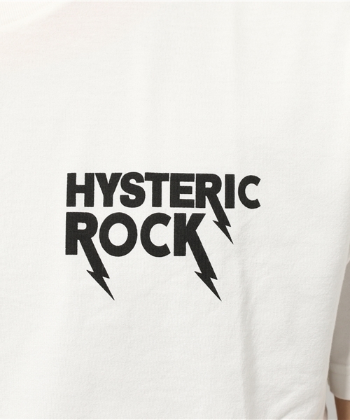 HYSTERIC GLAMOUR（ヒステリックグラマー）の「GUITAR GIRL pt T-SH（Tシャツ/カットソー・メンズ・ホワイト/ブラック・LARGE/MEDIUM/X-LARGE/SMALL）」の7枚目の写真