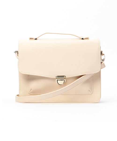 Heather（ヘザー）の「ジャバラショルダーBAG　　727008（ショルダーバッグ・レディース・ピンク系その他/アイボリー/ブラック・FREE）」の2枚目の写真