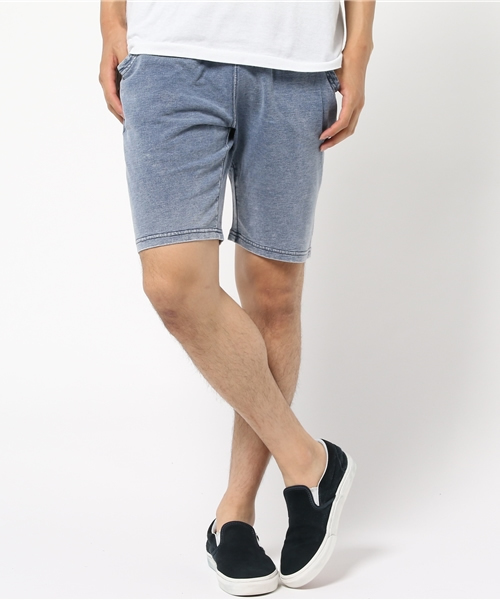 VENCEEXCHANGE（ヴァンスエクスチェンジ）の「インディゴショーツ            （その他パンツ・メンズ・ブルー/ネイビー・LARGE/MEDIUM）」の2枚目の写真