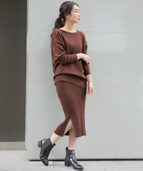 A part by（アパートバイ）の「サイドゴアブーツ 734006 （ブーツ・レディース・ホワイト/ブラック・37/23.5cm/38/24.5cm）」の8枚目の写真