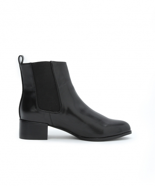 A part by（アパートバイ）の「サイドゴアブーツ 734006 （ブーツ・レディース・ホワイト/ブラック・37/23.5cm/38/24.5cm）」の5枚目の写真