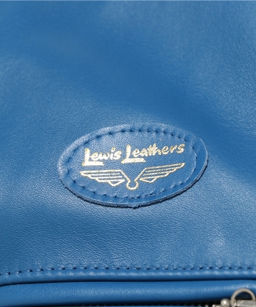HYSTERIC GLAMOUR(ヒステリックグラマー)の「LEWIS LEATHERS GUITAR GIRL pt JK(ライダースジャケット・レディース・ブルー・FREE)」の2枚目の写真