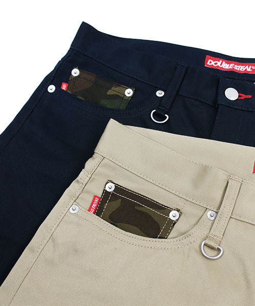 DOUBLE STEAL(ダブルスティール)の「Pocket Baloon Narrow チノパンツ(チノパンツ・メンズ・ベージュ系その他/ベージュ系その他2/その他1/その他2/ダークネイビー/ベージュ系その他3・LARGE/MEDIUM/X-LARGE)」の14枚目の写真