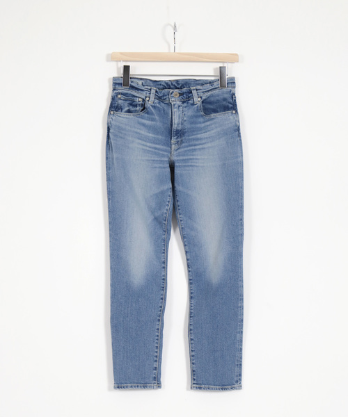 D.M.G.（ドミンゴ）の「[D.M.G. / ディーエムジー]　11ozストレッチデニム5Pアンクルスリムジーンズ（デニムパンツ・レディース・ライトインディゴブルー・L/M/SS/S）」の15枚目の写真