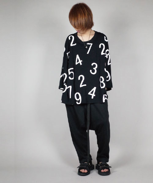 rovtski（ロフトスキー）の「rovtski 【伸縮自在】ベルト付サルエルパンツ/4C17040406（その他パンツ・メンズ・ブラック・MEDIUM/LARGE）」の17枚目の写真