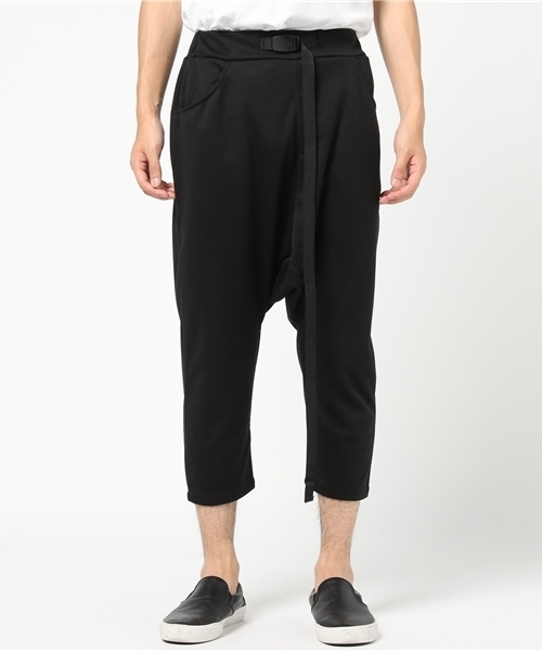 rovtski（ロフトスキー）の「rovtski 【伸縮自在】ベルト付サルエルパンツ/4C17040406（その他パンツ・メンズ・ブラック・MEDIUM/LARGE）」の8枚目の写真