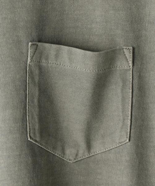 coen（コーエン）の「ピグメントドロップビッグTシャツ（Tシャツ/カットソー・メンズ・ホワイト/グレー/ダークグレー・LARGE/SMALL/MEDIUM）」の7枚目の写真