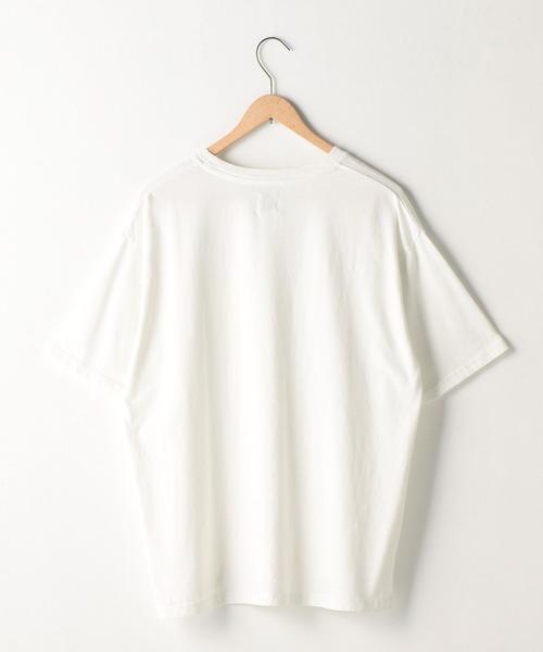 coen（コーエン）の「ピグメントドロップビッグTシャツ（Tシャツ/カットソー・メンズ・ホワイト/グレー/ダークグレー・LARGE/SMALL/MEDIUM）」の9枚目の写真
