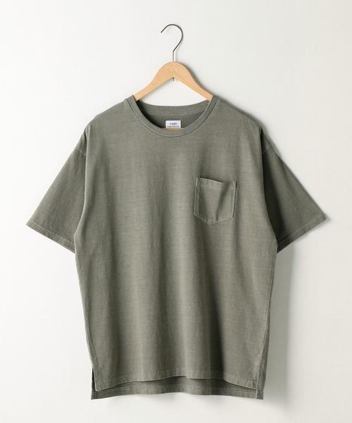 coen（コーエン）の「ピグメントドロップビッグTシャツ（Tシャツ/カットソー・メンズ・ホワイト/グレー/ダークグレー・LARGE/SMALL/MEDIUM）」の19枚目の写真