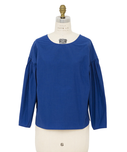 美品 ドゥロワー ギャザースリーブブラウス ホワイト Drawer D319 美品 ドゥロワー ギャザースリーブブラウス ホワイト Drawer