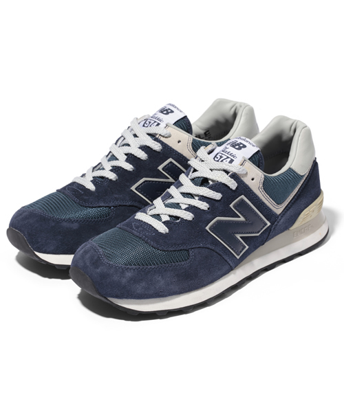 NEW BALANCE(ニューバランス)の「ML574(スニーカー・メンズ・グレー/ネイビー/イエロー/レッド・26/26.5/27/27.5/28)」の3枚目の写真