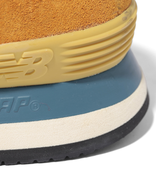 NEW BALANCE(ニューバランス)の「ML574(スニーカー・メンズ・グレー/ネイビー/イエロー/レッド・26/26.5/27/27.5/28)」の9枚目の写真