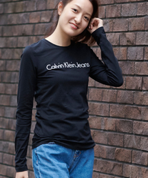 Calvin Klein Jeans | クルーネックロングスリーブTシャツ(Tシャツ/カットソー)