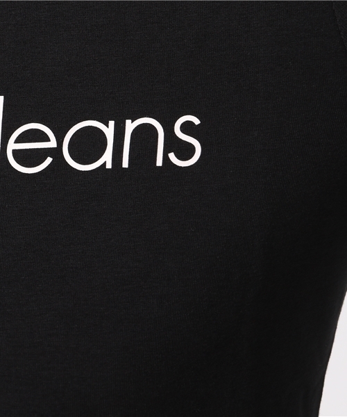 Calvin Klein Jeans（カルヴァンクラインジーンズ）の「クルーネックロングスリーブTシャツ（Tシャツ/カットソー・レディース・ブラック/ホワイト/ピンク・X-SMALL/SMALL/LARGE/MEDIUM）」の4枚目の写真