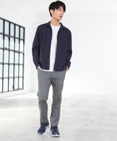 green label relaxing（グリーンレーベルリラクシング）の「CM◆ウォッシャブルトロ ナロー ユーティリティー パンツ 9L ＜機能性生地＞ ◆（その他パンツ・メンズ・ネイビー/グレー/オリーブ・L/M/S/XL/XS/XXL）」の11枚目の写真