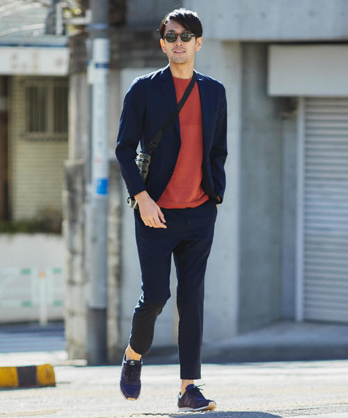 green label relaxing（グリーンレーベルリラクシング）の「CM◆ウォッシャブルトロ ナロー ユーティリティー パンツ 9L ＜機能性生地＞ ◆（その他パンツ・メンズ・ネイビー/グレー/オリーブ・L/M/S/XL/XS/XXL）」の6枚目の写真