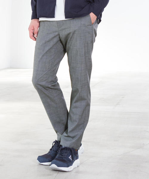 green label relaxing（グリーンレーベルリラクシング）の「CM◆ウォッシャブルトロ ナロー ユーティリティー パンツ 9L ＜機能性生地＞ ◆（その他パンツ・メンズ・ネイビー/グレー/オリーブ・L/M/S/XL/XS/XXL）」の5枚目の写真