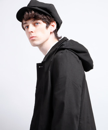 EMMA CLOTHES（エマクローズ）の「ストレッチツイル/デニム フード脱着ステンカラーコート（ステンカラーコート・メンズ）」