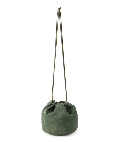SHIPS(シップス)の「AMIACALVA(アミアカルヴァ): POUCH ポーチ(ショルダーバッグ・メンズ・グレー/ブラック/オリーブ・ONE SIZE)」の5枚目の写真