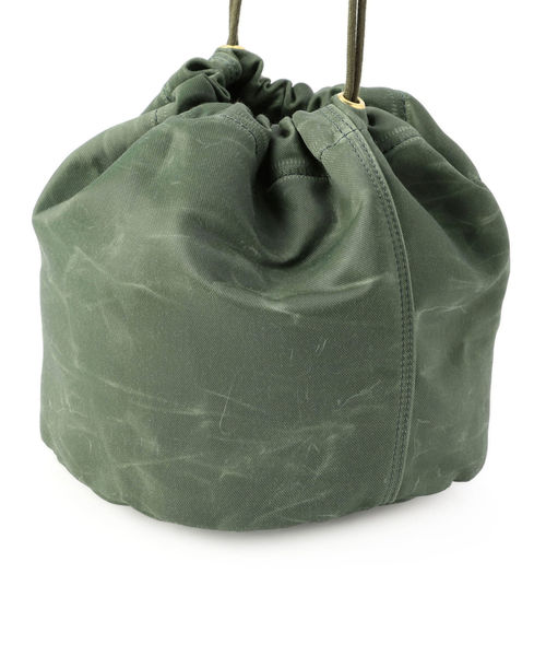 SHIPS(シップス)の「AMIACALVA(アミアカルヴァ): POUCH ポーチ(ショルダーバッグ・メンズ・グレー/ブラック/オリーブ・ONE SIZE)」の10枚目の写真