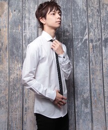 おしゃれスタ（オシャレスタ）の「日本製スリムネクタイ(GW)（ネクタイ）」